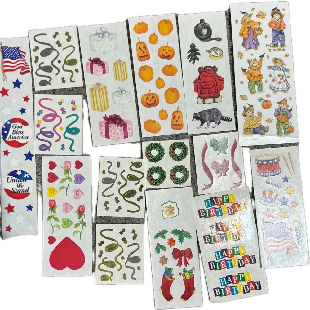 $5 Assorted Holiday and Celebration Stickers. CREATIVE MEMORIES. $5 IF BUNDLED W